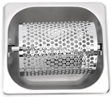 Haofy Rouleau de Beurre en Acier Inoxydable 304 pour Une Distribution Uniforme du Beurre, Utilisation sur Plaque Chauffante pour Hamburgers, Sandwichs, Petit Déjeuner, Camping