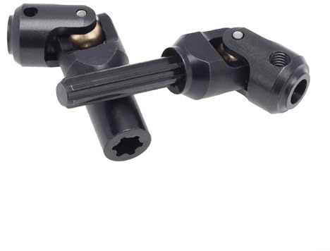 Arbre d'entraînement en acier pour RC Crawler - Design robuste pour Wraith et TRX4 90046 (60-77 mm)