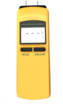 Misuratore di umidità digitale, Misuratore di umidità digitale, sonda, rilevatore, strumento igrometro, prova for pareti in legno, cemento e intonaco