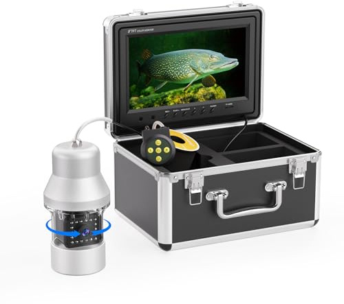 Eyoyo 9 360 Rotating Underwater Fishing Camera DVR, Fish Finder 30M Cable