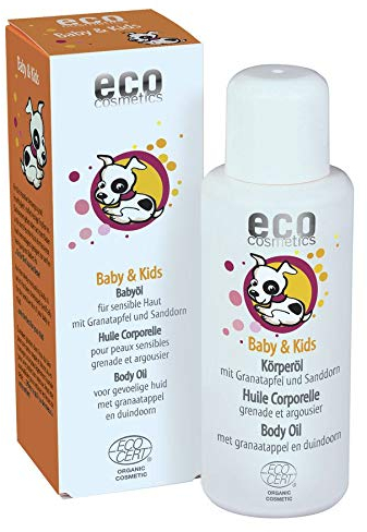 eco cosmetics Bio Baby & Kids Öl mit Granatapfel und Sanddorn (2 x 100 ml)