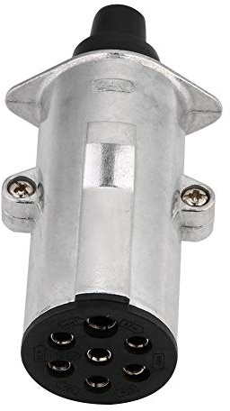Dweekiy Truck Plug 7 Pin 24 V (Type n) Trailer Plug 24 V 7 Pin Trailer Plug Type N Towing Bar adaptor Adapter uk for Truck Caravan plug