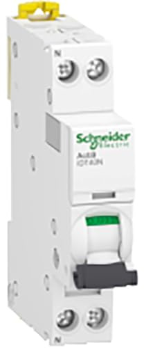 Schneider Electric - Acti9 iDT40N - disjoncteur modulaire - 1P+N D 2A 6000A/10kA - A9P34602