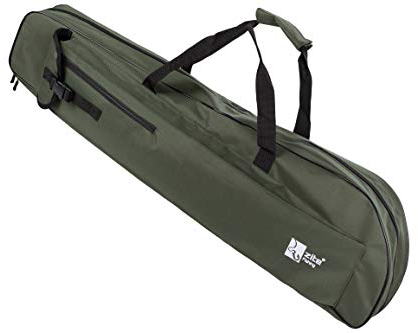 Zite Fishing Ruten Angeltasche | Ruten-Futteral mit Schultergurt und Tragegriff | Rodbag Angelkoffer Rucksack Angeln | 100 cm & 150 cm (100 cm)