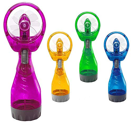 Water Spray Mist Fan - Cooling, Holiday, Travel,Portable, Hand, Pocket, Bottle, Office | Explosion Electric Humidifier Fan Outdoors, Water, Spray, Holidays, Office, Cooling Mist Child, Fun