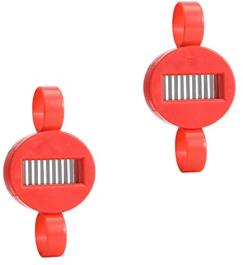 Runner Bean Slicer and Stringer - 2 Pcs Strong Mini Bean Cutter, Sharp & Fast Vegetable Slicer Tool for Kitchen, Easy Clean Gadget for Runner Beans, Green Beans, Home Cooking