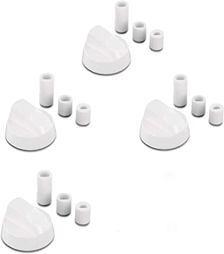RYELDOM Set mit 4 Knöpfen für Universalküchen (weiß)