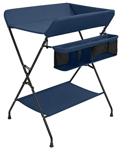 Wickeltisch Marineblau Eisen