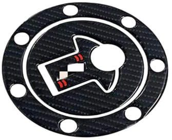 DSMBKS Öltankdeckel, Kohlefaser-Schutz für K-TM RC390 Duke 390 200 790 2013 2014 Motorradteile, Schwarz, Epoxidharz, Minimalistisch, Motorrad-Aufkleber