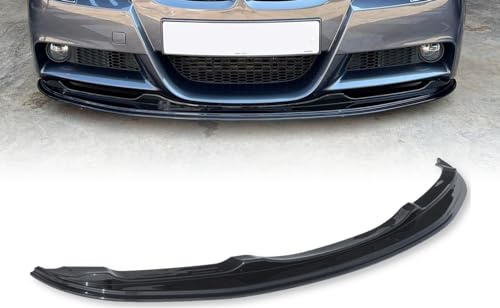 MpTuned E90 E91 LCI Frontstoßstangenspoiler glänzend schwarz 3er LCI 2009 2010 2011 2012 2013 Limousine M Sport