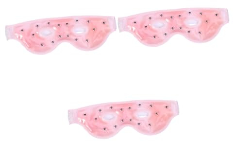 FOMIYES 3 Stück Schlafaugenmaske Gelmaske Für Frauen Kältetherapie-magnete Aus Weichem Material Für Einen Dunkleren Schlaf