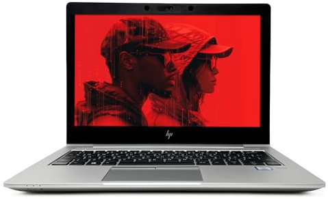 HP EliteBook 830 G5 13.3 FullHD Laptop Core i5-8250U (4 Cores, 3.40 GHz), 16GB DDR4, 256GB NVMe SSD, Intel UHD Graphics 620, WiFi 11ac & BT 4.2, Windows 11 Pro - UK Keyboard Silver (Renewed)