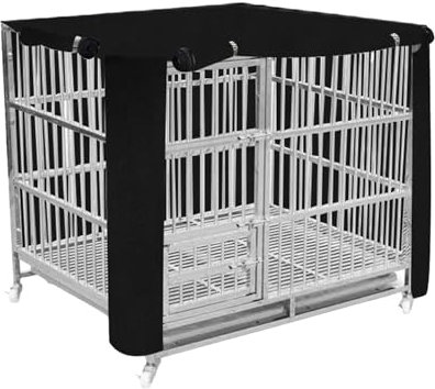 Abdeckung Mittelgroß | Schutzhaube Für Tierkäfige,UV-Beständige Wetterfeste Transportbox Abdeckung Für Wohnung, Haus, Camping, Innen- Und Außenbereich