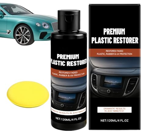 YNPQTDS Pulitore Interni Auto | Prodotto Pulizia Automotive Interni 120 ml | Kit Dettaglio Veicoli con Spugna e Accessori per Pulire Camion