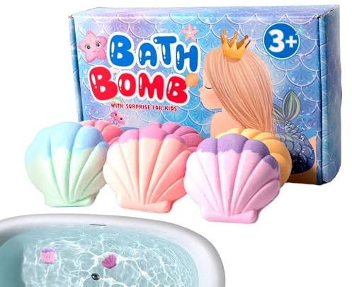Adult Bubble Bath,with Toy Conch Shape Fragrance Cleanser | Foaming Bubble Bath | for Women Mom Men Grandma Girls Youth Family Home Travel