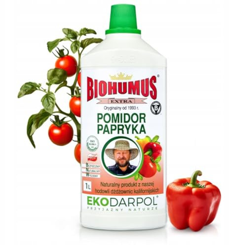 Concime organico pomodori e peperoncino 1L - humus di lombrico liquido