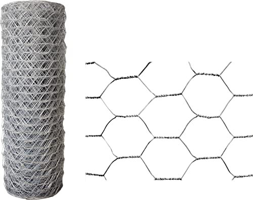Enrejado de Triple torsión de Malla Hexagonal 19 mm - Rollo de 50m x 100cm