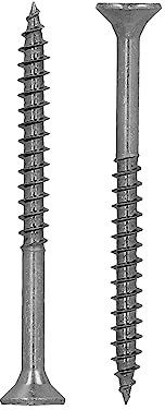 HELPMATE – Universalschrauben mit Senkkopf 5,0x60 mm – Edelstahl A2 rostfrei – 200 Stück Holzschrauben mit T‑Antrieb und Teilgewinde – für Innen‑ und Außenbereich