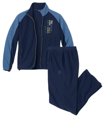 ATLAS FOR MEN - Jogging-Anzug aus Fleece - Herren Trainingsanzug - Track Suit - Sport Anzug Herren - In großen Größen erhältlich