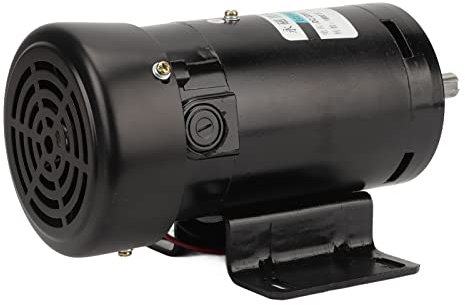 Accessoire de Moteur à Aimant Permanent, Moteur de Boîtier Haute Résistance à Refroidissement Rapide DC 220V 300W, Vitesse Réglable pour Perceuse (Rond)