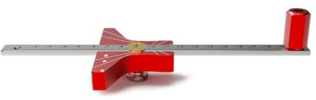Wheel Marking Gauge Precisions Multi Angles Scriber Line Drawing Height Measuring Ruler Woodworking