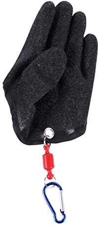 Toddmomy Fischfanghandschuh Angelhandschuhe Verdickte Handschuhe Latex-angelhandschuhe Anti-rutsch-Handschuhe Zum Fischen Robust Und Sicher Für Lange Nutzung