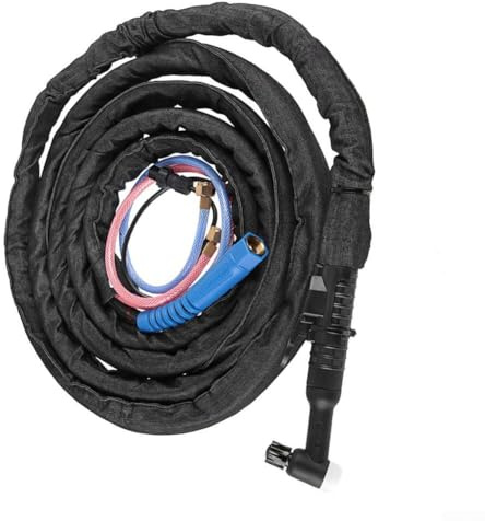 Professionelles WP18 WIG-Schweißbrenner-Set mit 4 m Kabel-Wasserkühlung und 16 mm Gewindemutteranschluss für dauerhaften Schweißeinsatz