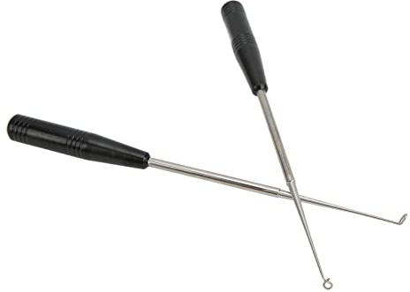 Yechiry Extracteur d'hameçon de Pêche, Extracteur d'hameçon, de Buse Réglable à 360 ° avec Poignée en Aluminium Antidérapante, Tube de Rangement Magnétique pour Un Retrait Rapide et Sûr