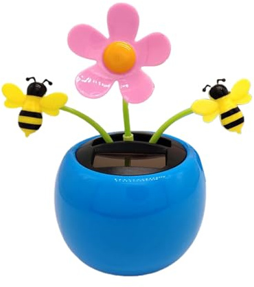 Happy Dancing Solar Flower | Tanzende Blumen Spielzeug Armaturenbrett Auto