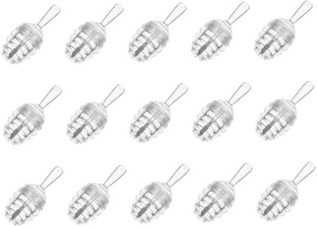 Contenant de Gloss à Lèvres en Plastique 15 Pièces Forme Ruche | Remplissable et Réutilisable, Format Portable, pour DIY Gloss et Soin à Lèvres