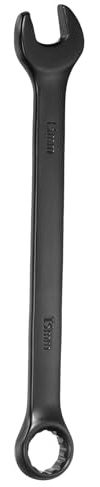 QUARKZMAN Llave Combinada Métrica 13mm 12 Puntas Y Extremo Abierto Llaves De Doble Extremo Herramientas Para Reparaciones Domésticas Automotrices Mecánicas Y DIY Negro