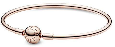 Pandora Icons 14k Rose gold-plated bangle, 21