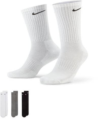 Nike SX7664 Season 2021/22 Sport Socks Unisex white(black)/carbon heather(black)/black(white) XL