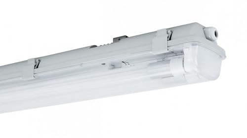 NCC-Licht Luminaire LED pour pièces humides - 71 cm - IP65 - Pour 2 tubes LED T8 G13 - 60 cm