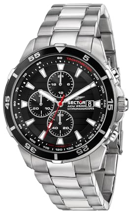 Sector No Limits Orologio Uomo, Cronografo, in Acciaio, PVD Oro, Collezione ADV2500 - R3273643008