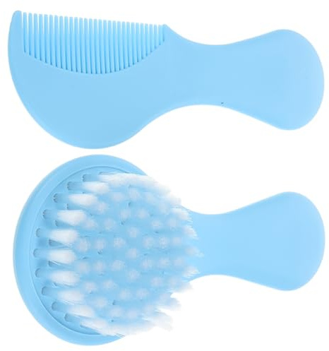 Veemoon Comb for Newborns Grooming Kit Scalp Brush Soft Hair Brush for Toddlers Comb for Cradle Cap for Gentle Care During Bath