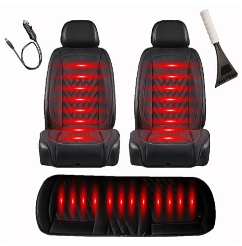 Super caldo 𝐬𝐞𝐝𝐢𝐥𝐞 𝐫𝐢𝐬𝐜𝐚𝐥𝐝𝐚𝐭𝐨 𝐚𝐮𝐭𝐨, Viene Fornito Con Una Pala Da Neve, Coprisedile Auto Guidatore Adatto a vari modelli di auto,main+auxiliary+rearseat