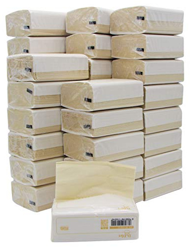 DrDirt Bamboo Facial Tissues, 36 Travel Packs, 3-Ply, Unscented | Unbleached bamboo tissues with 110 sheets per pack; compact travel packs for handbags, cars, desks and everyday use.