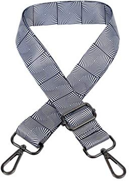 Verstellbarer Schultergurt 3.8cm Breiter Taschengurt Bunter Handtaschen Schulterriemen Trageriemen Umhängegurt-Streifen 80-140cm Schultergurt für Damen Taschen DIY Zubehör