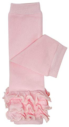 allydrew Really Ruffly Baby & Toddler Leg Warmers, Pink