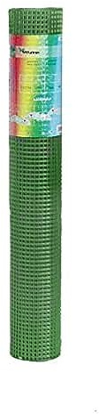 Saturnia Maille électrosoudée plastifiée Corral 13 x 13 / Hauteur 100 cm Rouleau de 10 m.