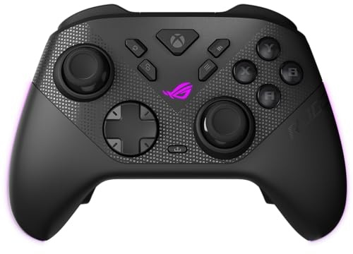 ASUS ROG RAIKIRI II XBOX, Controller Gaming Wireless per Xbox/PC/Ally, Nero