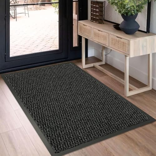 GULLAMBO Non Slip Heavy duty Extra Large carpet mats 150cm x 90cm Indoor-Outdoor for Living room Patio Backyards Farmyard Garden restaurants hospitals Offices Hotels Camping High Traffic Areas