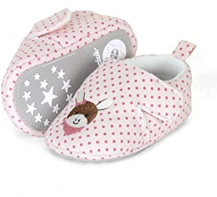 Sterntaler Scarpa per Gattonare Emmi Girl, Mocassino Basso , Colore: Rosa, 17-18 (6-12 Months)