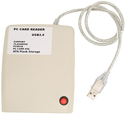 Elprico Lector de Tarjetas PCMCIA USB2.0 68 Pin Chip Fuerte Plug N Play Lector ATA para Oficina en Casa