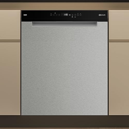 Bauknecht B7U HP43 XA Unterbau-Geschirrspüler/ 60 CM/ 15 Maßgedecke/PowerClean Pro-Effektive Hochdruckdüsen/Natural Dry-Automatische Türoffnung-Bessere Trocknung/MaxiSpace-Mehr Innenraum