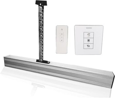 Abridor automático de puerta corredera Abridor de ventanas automático con Motor inteligente Tuya DC24V, interruptor WiFi, Control por aplicación de teléfono, con Sensor de lluvia opcional con teclado