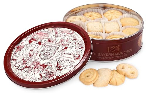 FC Liverpool Danish Butter Cookies 340g in Official Tin Box | Authentic Classic Biscuit Recipe, Rich Buttery Flavor, Premium Gift for Football Fans & Cookie Lovers