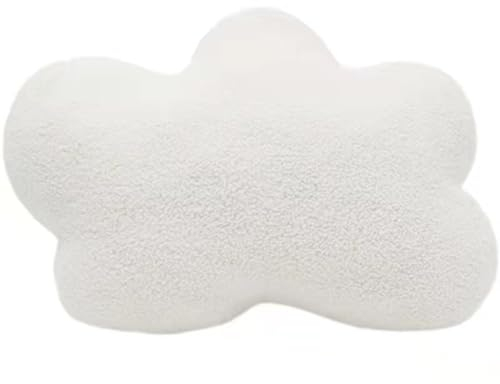 champracer Kuschelkissen Kinder Sternkissen, roba Kuschelkissen in Wolken Form,Wolkenkissen,Baby Kissen Wolke Deko,Weiche Flauschige Sternform Zierkissen Sofakissen,Weiches Dekokissen