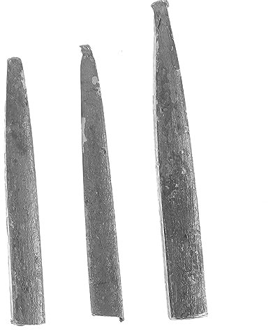 Kisangel 3pezzi Cunei Per Riparazione Manici Martello e Asce Da Resistente e Facile Da Installare Per